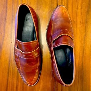 Nisolo Chamberlain Penny Loafer, Brandy